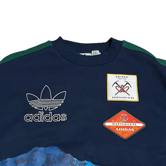 Adidas Sky Mountain Crewneck Sweatshirt - Picture 7 of 15